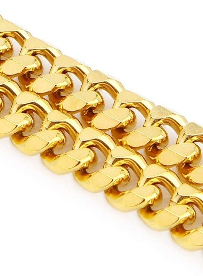 The DDS Store Dog's Pure Brass Grinder Design Training Choke Chain Collars (24 Inch Collar/2 cm Thick) Best for Labrador,Golden Retriever,American Pit Bull,Pit Bull,Rottweiler,Bulldog,German Shepherd - Image 5